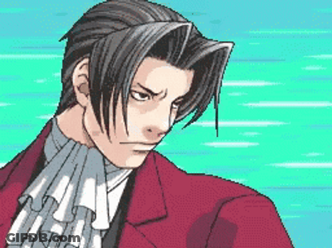 It's Treason Then Miles Edgeworth GIF