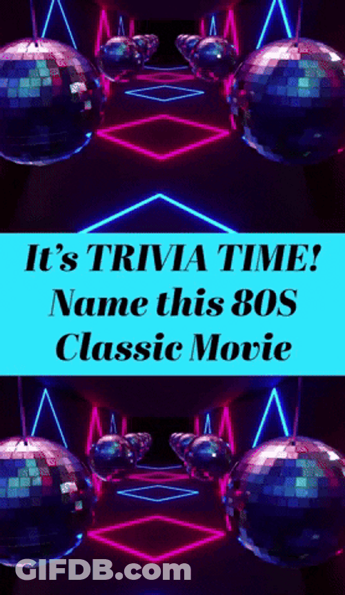 It's Trivia Time GIF