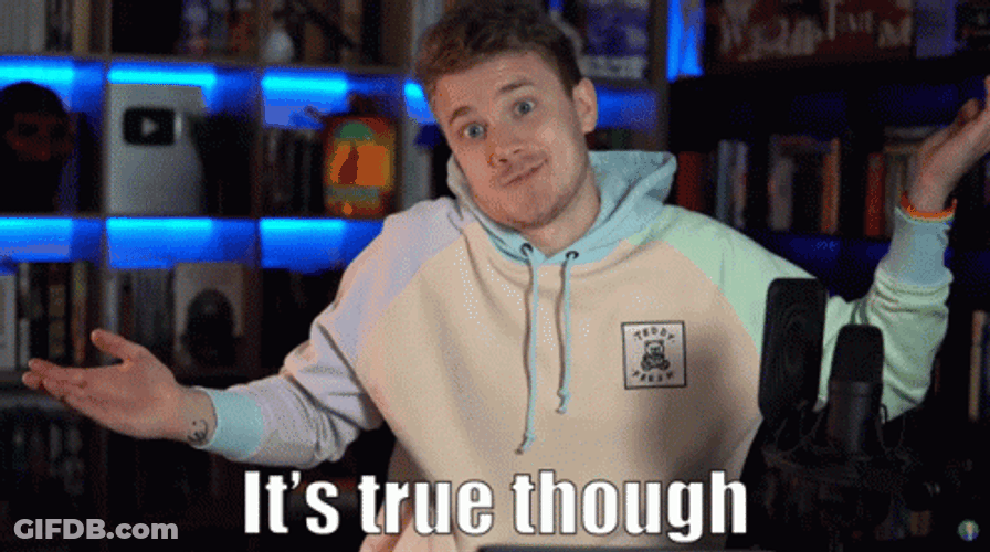 It's True Though Daniel Greene GIF