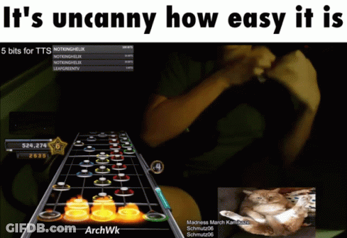 It's Uncanny How Easy It Is GIF