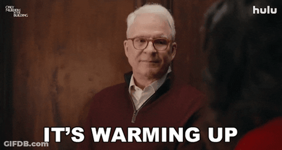 It's Warming Up We Can Sleep Now GIF