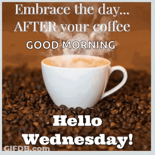 It's Wednesday Good Morning Feel Calm GIF