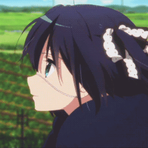 It's Windy Outside Rikka! GIF
