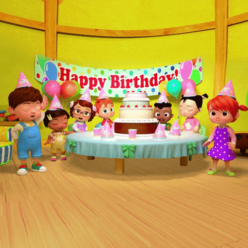 It's Your Birthday Dance By Cocomelon Team GIF