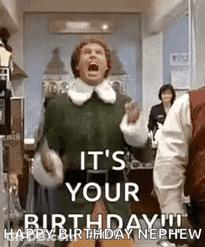 It 'S Your Birthday !!! Happy Birthday Nephew GIF