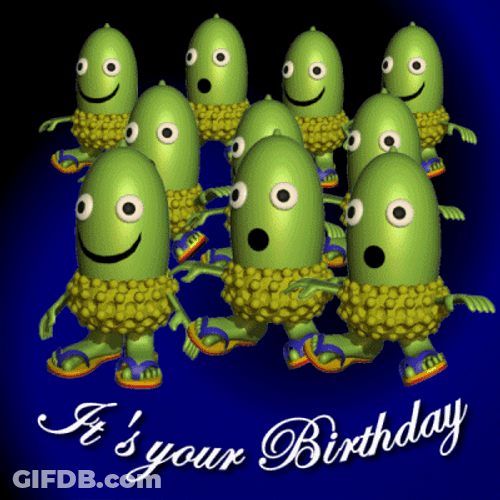 It's Your Birthday Happy Dancing GIF