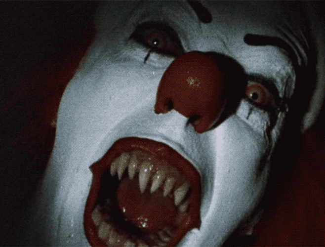 It Scary Bite Zoom In GIF