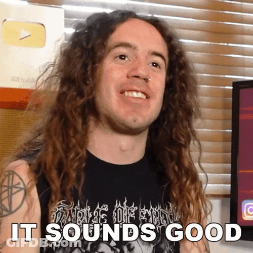 It Sounds Good Bradley Hall GIF