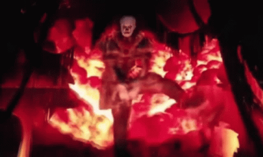 It The Dancing Clown GIF
