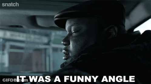 It Was A Funny Angle Man Sitting In Car GIF