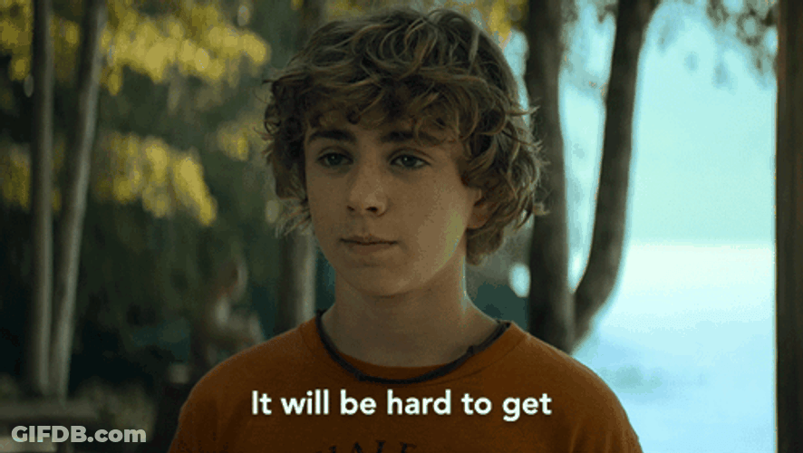 It Will Be Hard To Get Percy Jackson GIF
