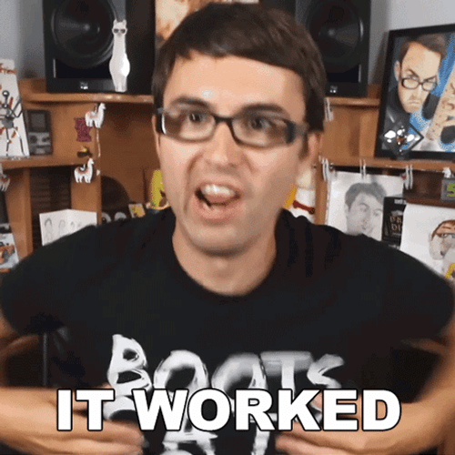 It Worked Steve Terreberry GIF