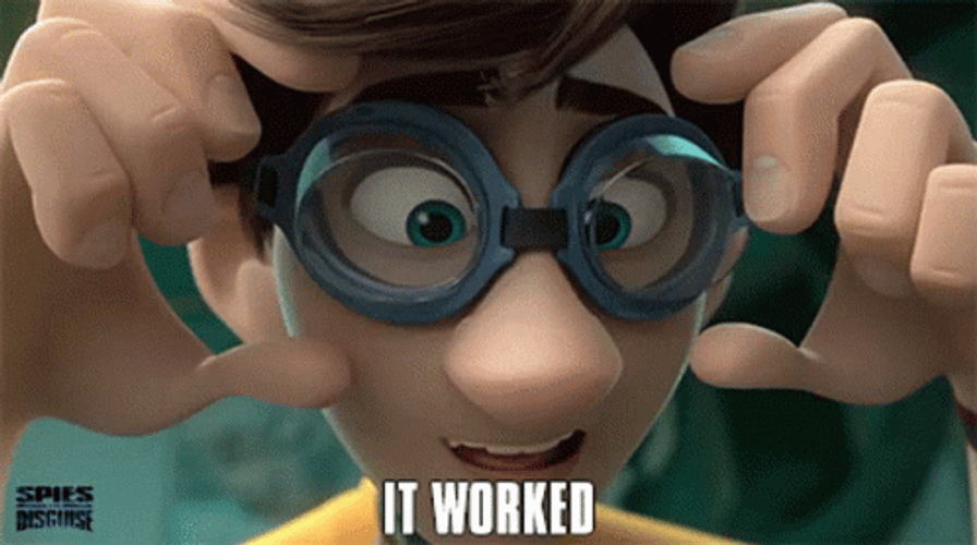 It Worked Walter Beckett GIF