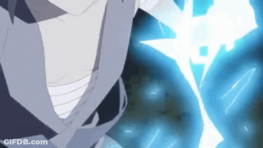 Itachi And Sasuke Chidori Dodge Fight GIF