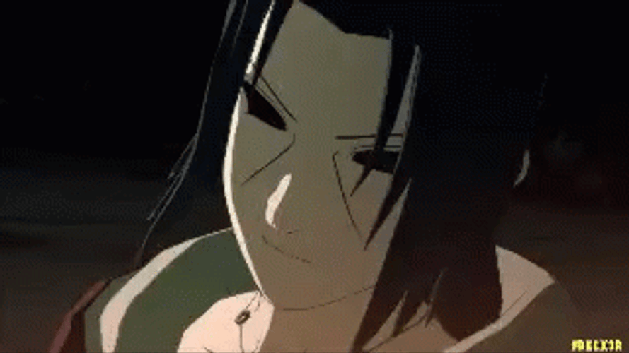 Itachi Controlling Susanoo's Power GIF