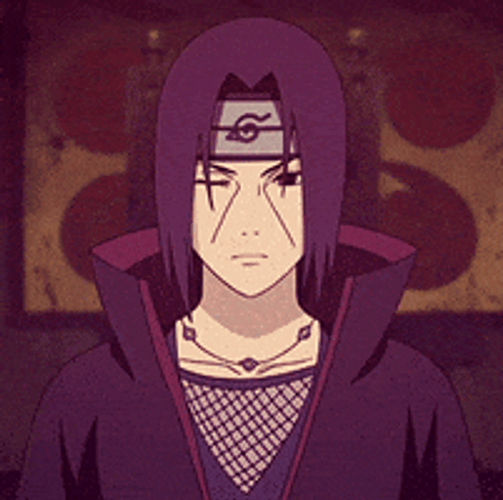 Itachi Hand Technique Naruto Anime GIF