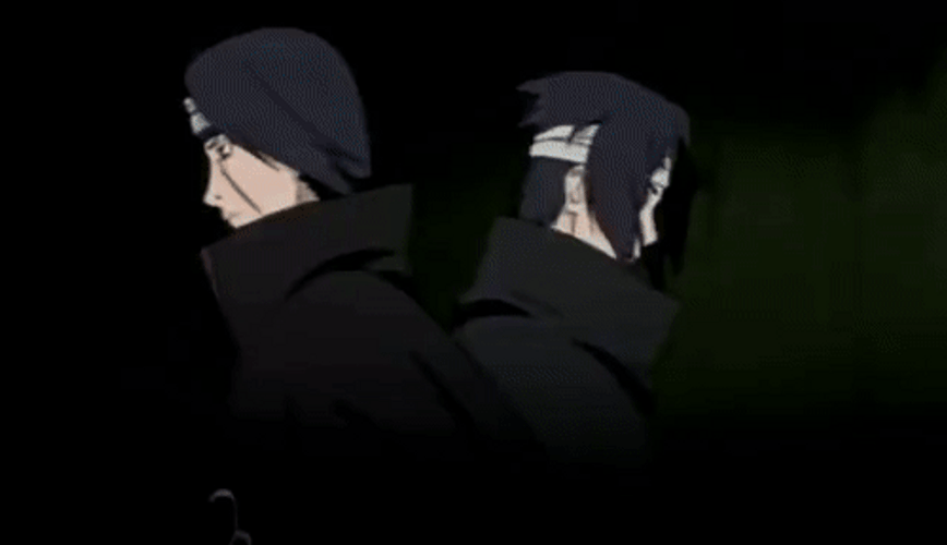 Itachi Sasuke Fight Scene GIF