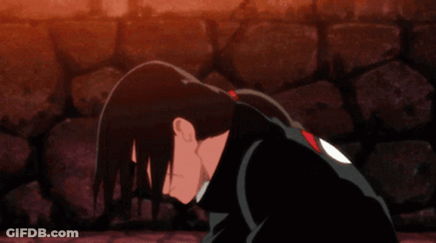 Itachi Sharingan Switch Stare Serious GIF