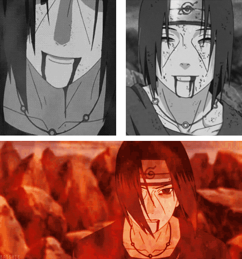 Itachi Uchiha Final Moments GIF