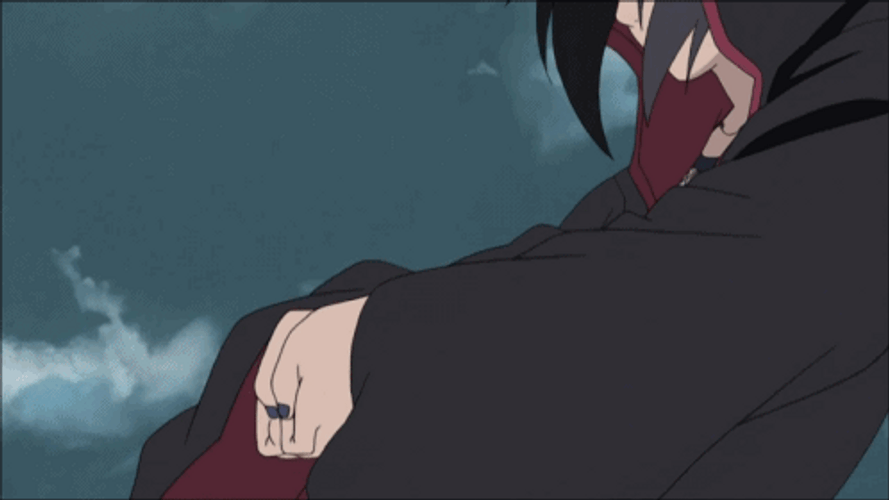 Itachi Uchiha Fireball Jutsu GIF