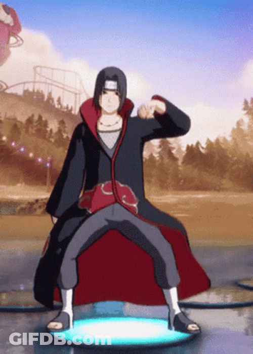 Itachi Uchiha L Dance Anime GIF