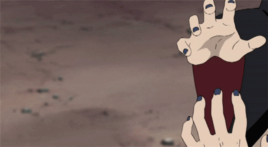 Itachi Uchiha Naruto Hand Signs GIF