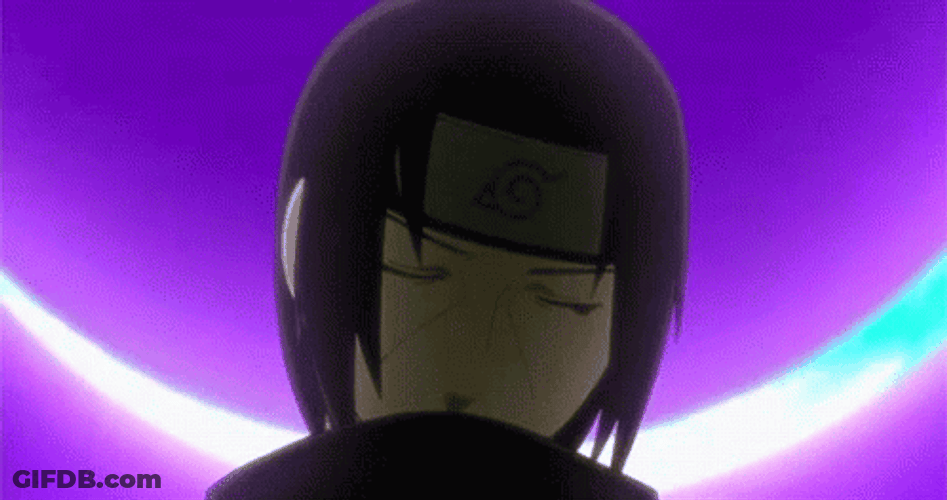 Itachi Uchiha Sharingan Crying Blood GIF