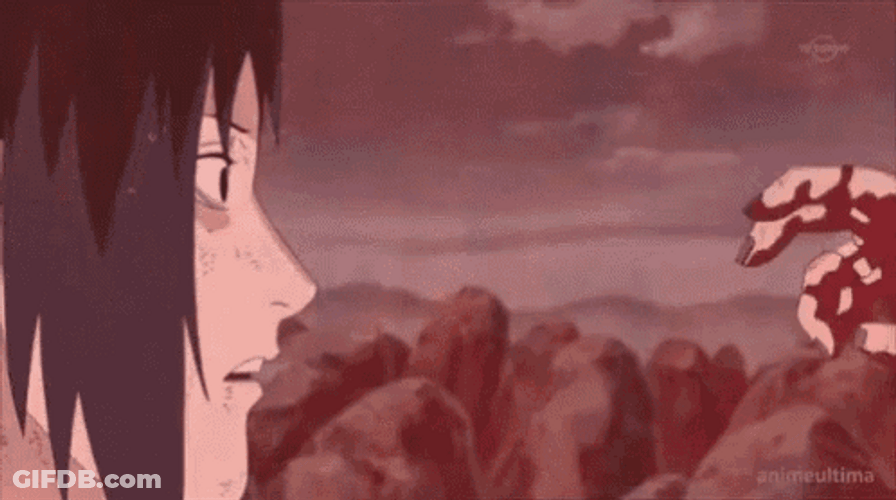 Itachi Uchiha With Sasuke GIF