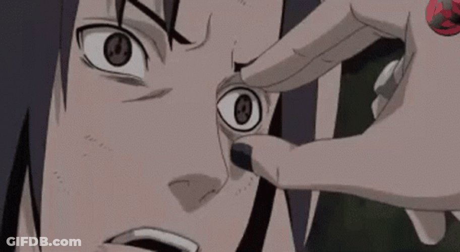 Itachi Vs Sasuke Sharingan Eyes GIF