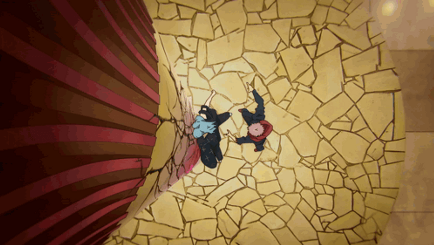 Itadori Versus Mahito Fight Scene GIF
