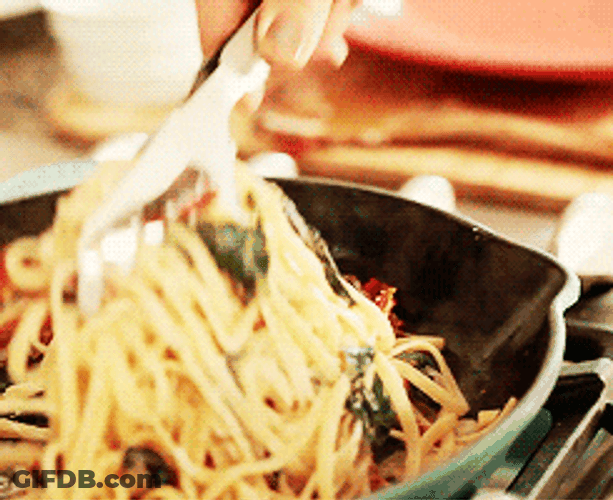 Italian Food Spaghetti Pasta GIF