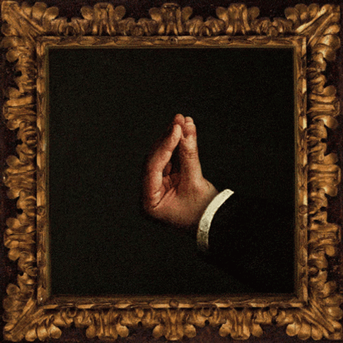 Italian Hand Gesture In Frame GIF