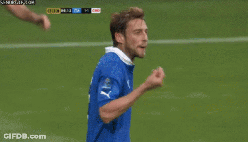 Italian Hand Gesture Irritated Soccer Player GIF