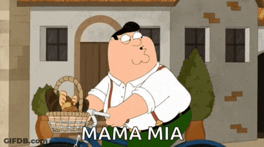 Italian Hand Peter Griffin GIF