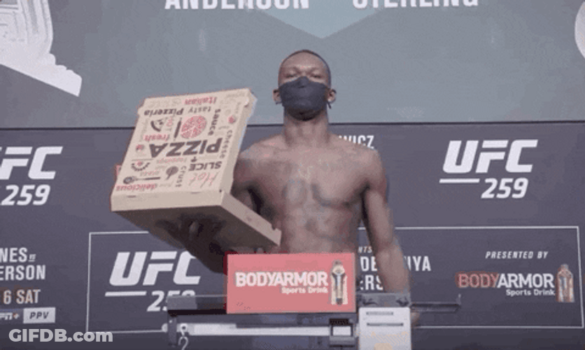Italian Hand While Holding Pizza GIF