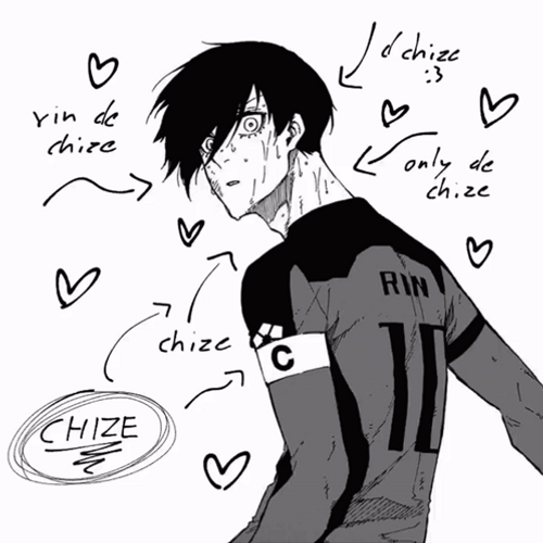 Itoshi Rin Blue Lock Manga GIF