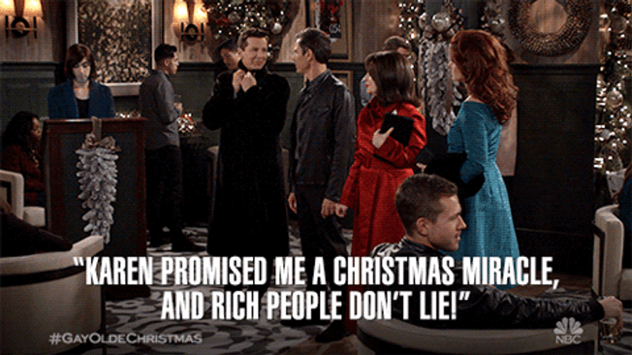 Its A Christmas Miracle Gay Olde Christmas GIF