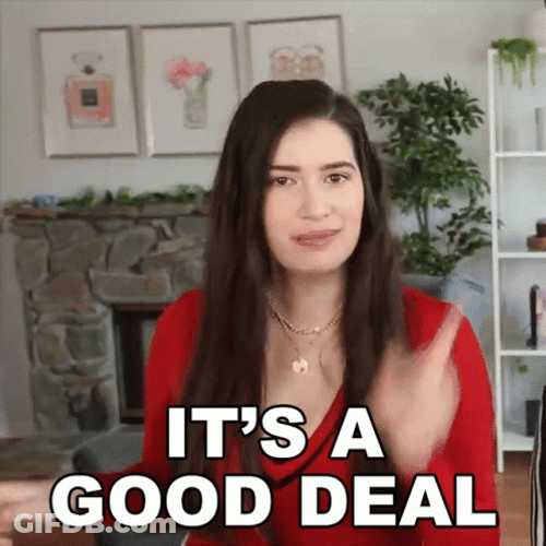 Its A Good Deal Marissa Rachel GIF