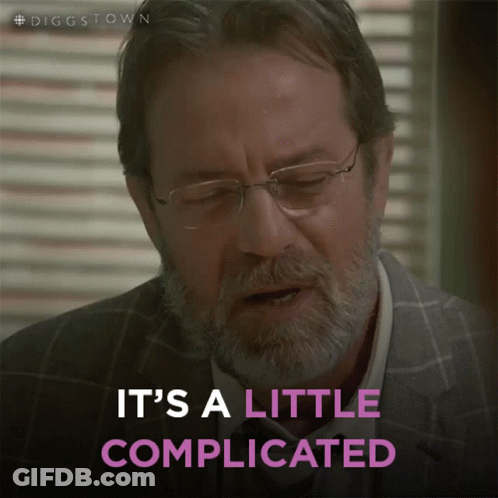Its A Little Complicated Reggie GIF