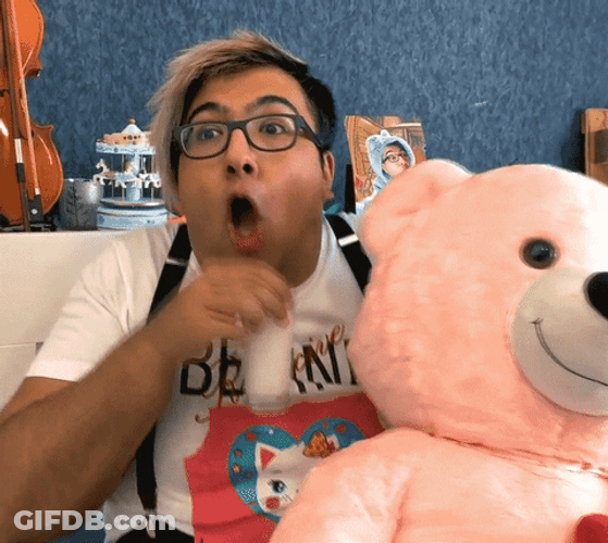 Its A Man Baby And Bear GIF
