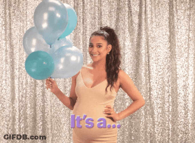 Its A Man Baby Gender Reveal GIF