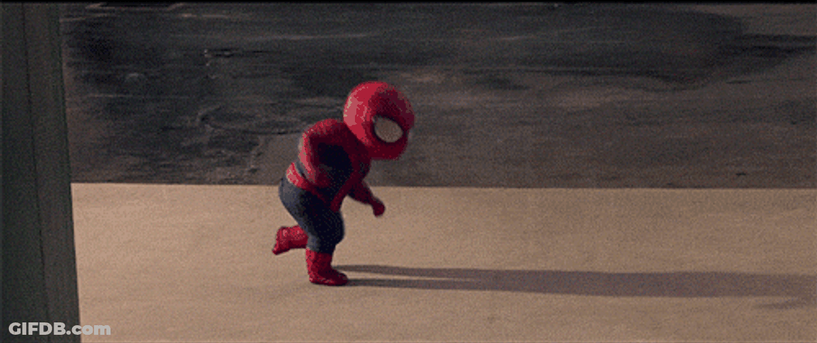 Its A Spider Man Baby GIF