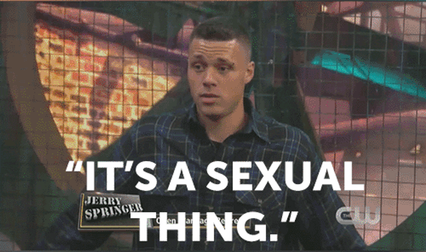 Its A Thing Jerry Springer GIF