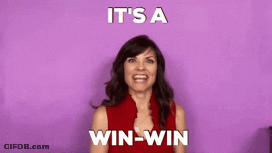 Its A Win Is A Win GIF