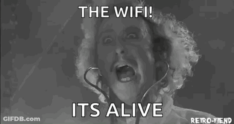 Its Alive Gene Wilder WiFi Meme GIF