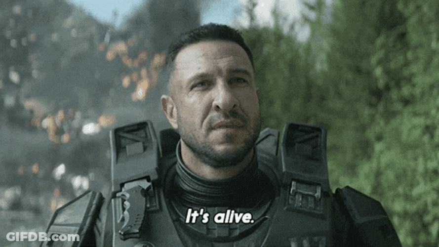 Its Alive Master Chief Halo GIF