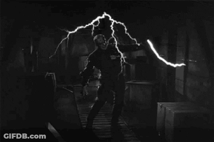 Its Alive Vintage Frankenstein Monster GIF