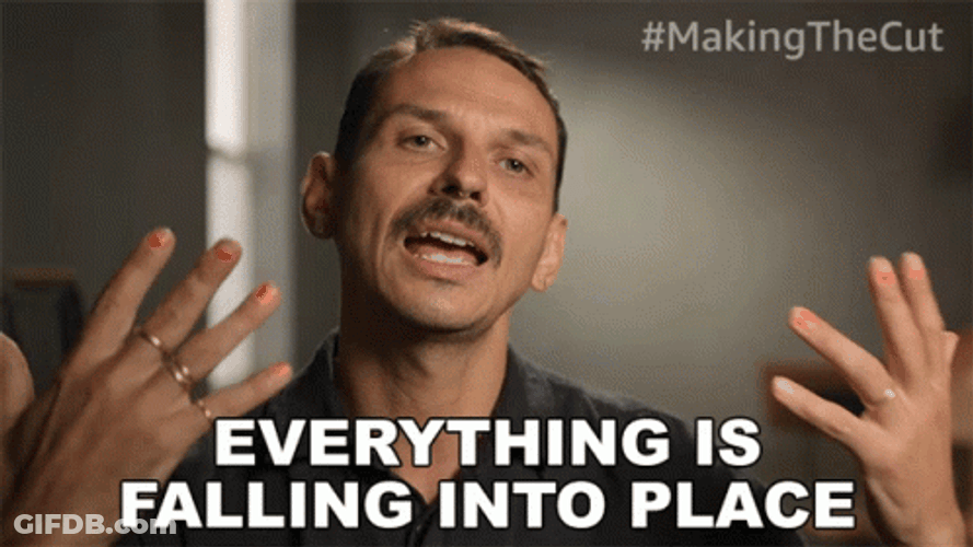 Its All Happening Falling Into Place GIF