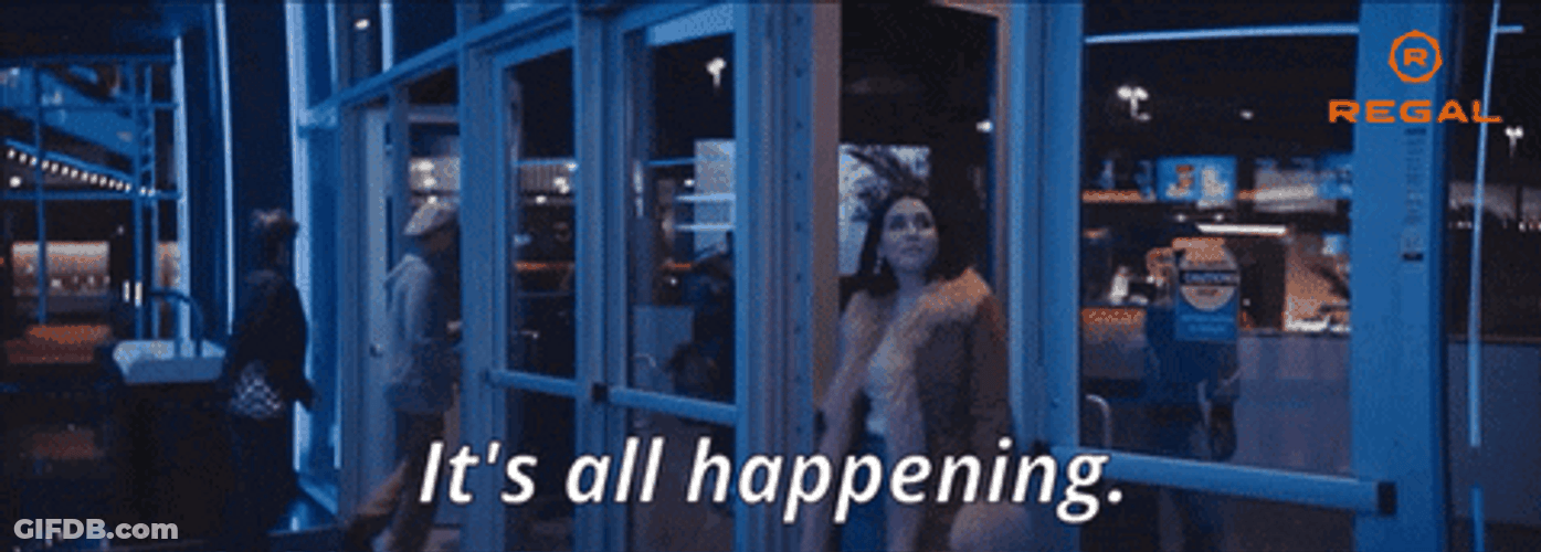 Its All Happening Fur Coat Woman GIF