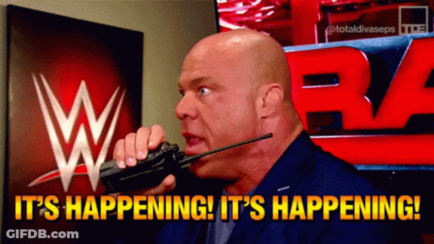 Its All Happening Man On Walkie Talkie GIF